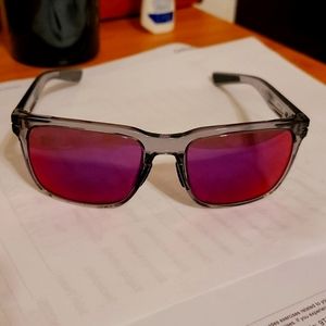 Roka Barton Sunglasses-Crystal Grey w/ Fusion Mirror lenses.